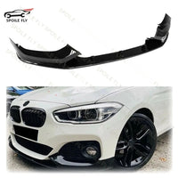 Kit Lame Pare-Chocs Avant BMW Série 1 F20 F21 M Sport 2015-2019 - vue de face - Becquet Voiture