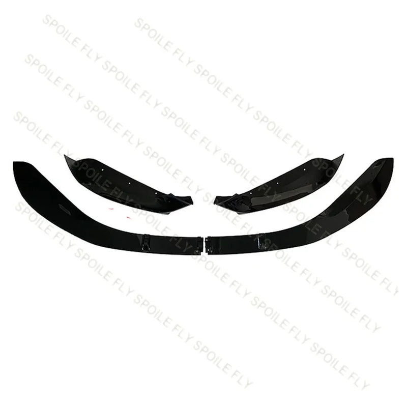 Kit Lame Pare-Chocs Avant BMW Série 1 F20 F21 M Sport 2015-2019 - vue de trois-quarts - Becquet Voiture