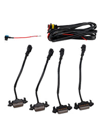 Kit LED Calandre Lentille Fumée Ambre Toyota Tacoma 2016-2023 - vue de profil 2 - Becquet Voiture