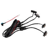 Kit LED Calandre Lentille Fumée Ambre Toyota Tacoma 2016-2023 - vue de profil - Becquet Voiture
