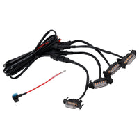 Kit LED Calandre Toyota Tacoma 2016-2023 Lentille Transparente Ambre - vue arrière - Becquet Voiture