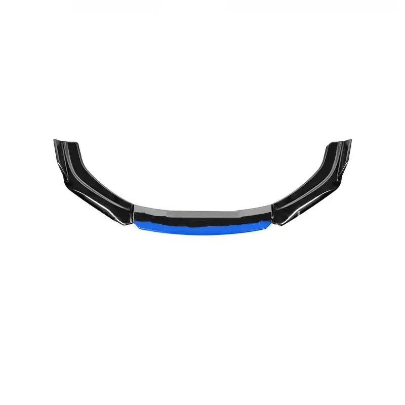 4-piece universal front bumper blade - top view - Becquet Voiture