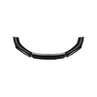 4-piece universal front bumper blade - front view 2 - Becquet Voiture