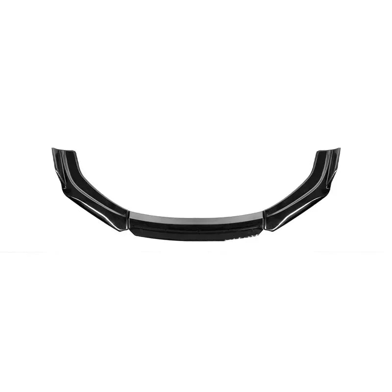 4-piece universal front bumper blade - front view 2 - Becquet Voiture