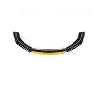 4-piece universal front bumper blade - side view 2 - Becquet Voiture