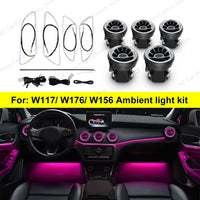 Kit Lumière d'Ambiance Mercedes Classe A CLA GLA - vue de face - Becquet Voiture