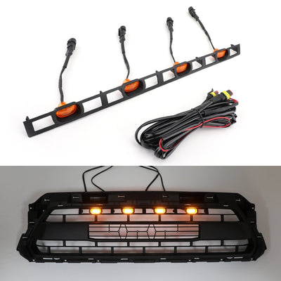 Kit Lumières LED Ambre Calandre Toyota Tacoma 2012-2015 - vue arrière - Becquet Voiture