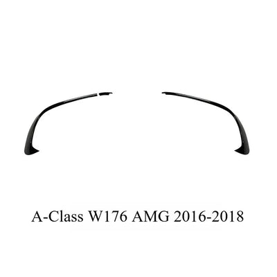 Kit Pare-Chocs Avant Mercedes Classe A W176 A45 2016-2018 - en situation - Becquet Voiture