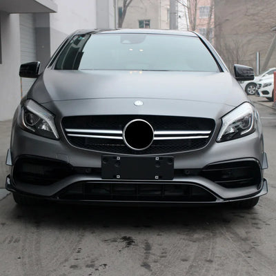 Kit Pare-Chocs Avant Mercedes Classe A W176 A45 2016-2018 - vue arrière - Becquet Voiture