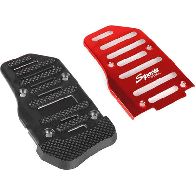 Kit Pédales Sport Universelles Aluminium Boîte Manuelle - vue arrière - Becquet Voiture