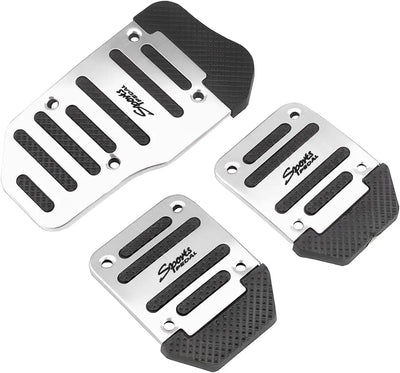 Kit Pédales Sport Universelles Aluminium Boîte Manuelle - vue rapprochée - Becquet Voiture