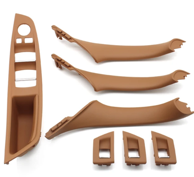 Kit poignées portes intérieures BMW Série 5 F10 F11 2010-2017 - installé sur véhicule 2 - Becquet Voiture
