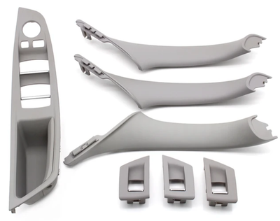 Kit poignées portes intérieures BMW Série 5 F10 F11 2010-2017 - packshot studio - Becquet Voiture
