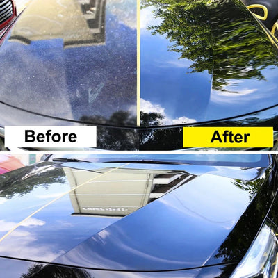 Kit Polissage Nano Coating Peinture Voiture Brillance - en situation - Becquet Voiture