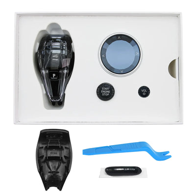 Kit Pommeau Cristal 4 Pièces BMW X3 X5 X6 Série 3 4 7 - vue arrière 3 - Becquet Voiture
