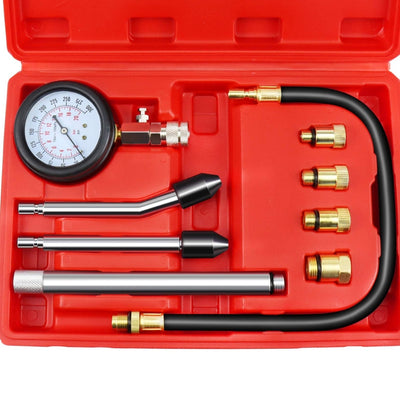 Kit Test Compression Moteur Essence Diesel 300 PSI - vue de profil - Becquet Voiture