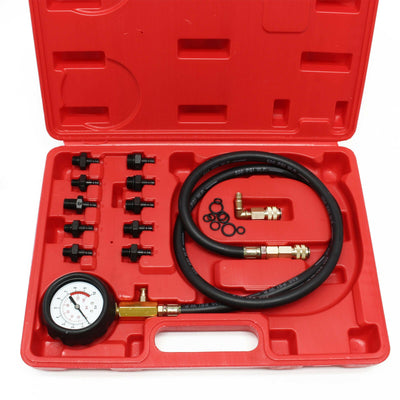 Kit Testeur Pression Huile Véhicules 12 Pièces - vue arrière - Becquet Voiture