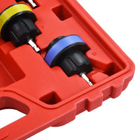14-piece universal radiator pressure tester kit - studio packshot - Becquet Voiture