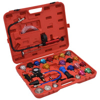 Kit Testeur Pression Refroidissement 28 Pieces - vue de profil - Becquet Voiture
