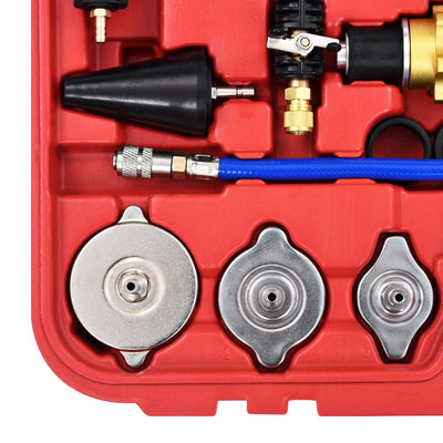 Kit Testeur Pression Refroidissement Universel 28 Pieces - installé sur véhicule - Becquet Voiture