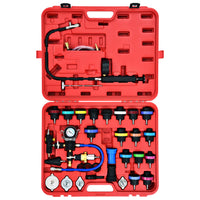 Kit Testeur Pression Refroidissement Universel 28 Pieces - vue arrière - Becquet Voiture