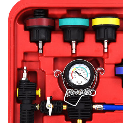Kit Testeur Pression Refroidissement Universel 28 Pieces - vue de trois-quarts - Becquet Voiture
