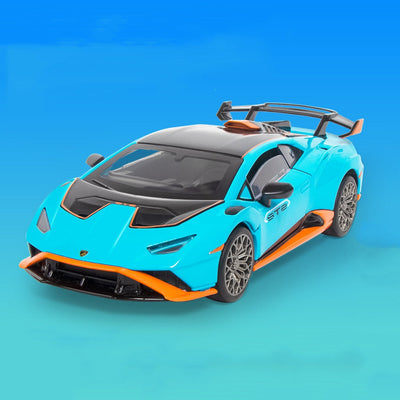 Lamborghini Huracan Miniature STO 1:32 - détail du montage - Becquet Voiture