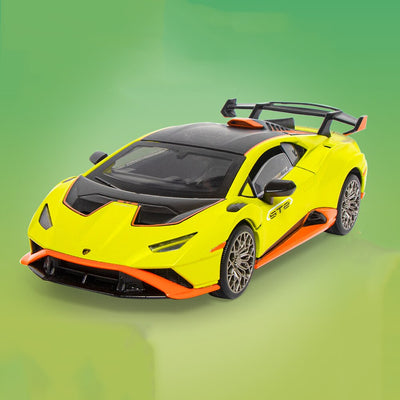 Lamborghini Huracan Miniature STO 1:32 - vue de dessus - Becquet Voiture