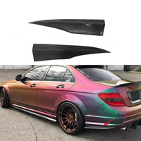 Lame Arrière Pare Choc Mercedes C63 AMG W204 2007 2014 - vue de face - Becquet Voiture