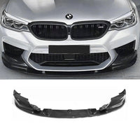 Lame Avant 3D Fibre Carbone BMW F90 M5 - vue arrière - Becquet Voiture
