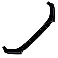 Frontlippe Audi A4 / A5 B8 / B9 Schwarz glänzend - Dreiviertelansicht - Becquet Voiture