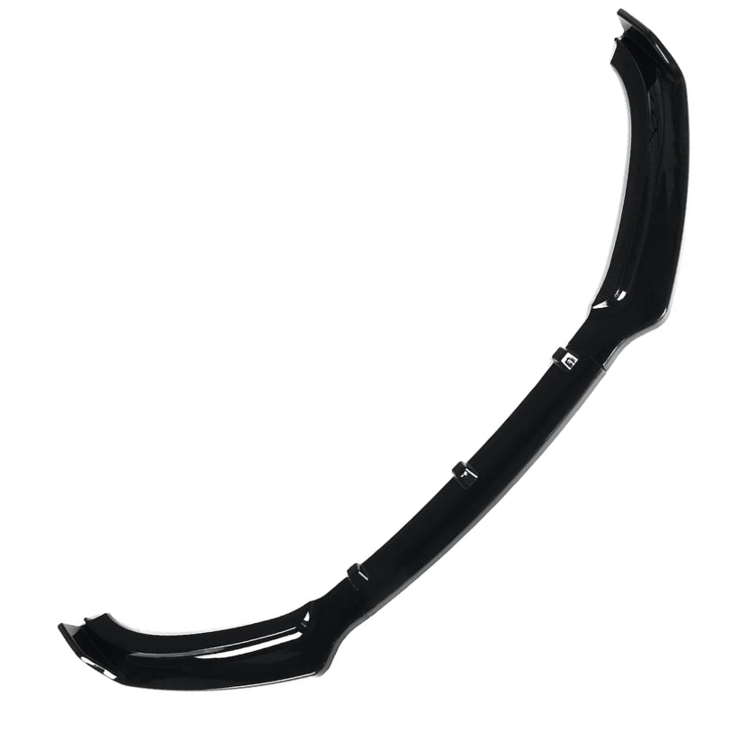 Lame Avant Audi TT MK2 8J Noir 2006-2014 - vue de face - Becquet Voiture