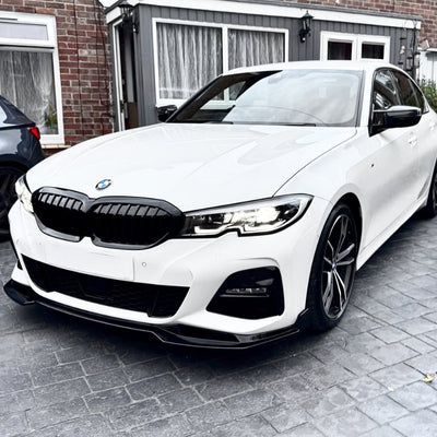 Lame Avant Bmw G20 Noir 2018-2025 - vue de profil - Becquet Voiture