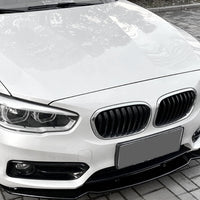 Lame Avant BMW Série 1 F20 Noir - vue de trois-quarts - Becquet Voiture