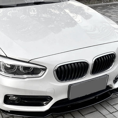 Lame Avant BMW Série 1 F20 Noir - vue de trois-quarts - Becquet Voiture