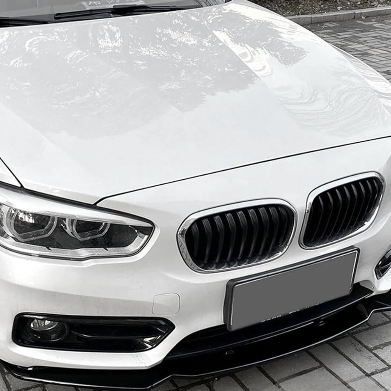 Lame Avant BMW Série 1 F20 Noir - vue de trois-quarts - Becquet Voiture