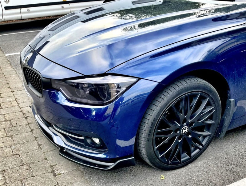 Lame avant BMW Série 3 F30 type M Performance - vue de face 3 - Becquet Voiture