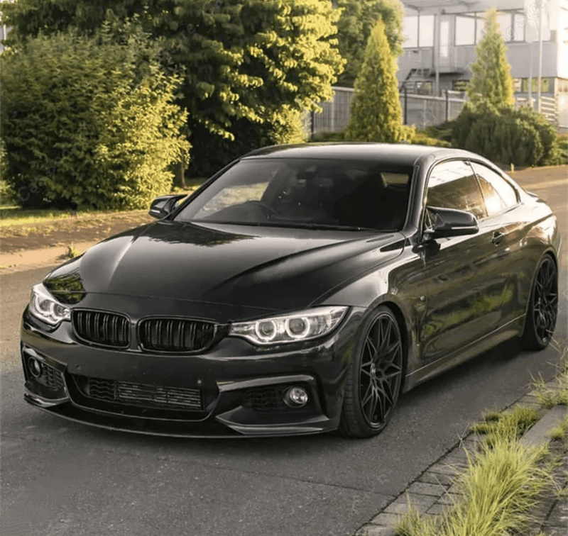 Lame avant BMW Série 4 F32 F33 type M Performance - vue de trois-quarts - Becquet Voiture