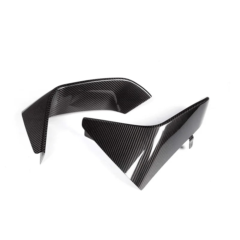 Lame Avant Carbone BMW M3 M4 F80 F82 F83 2014-2020 - installé sur véhicule - Becquet Voiture
