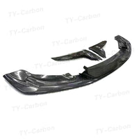 Lame Avant Carbone BMW M3 M4 F80 F82 F83 - détail du montage - Becquet Voiture