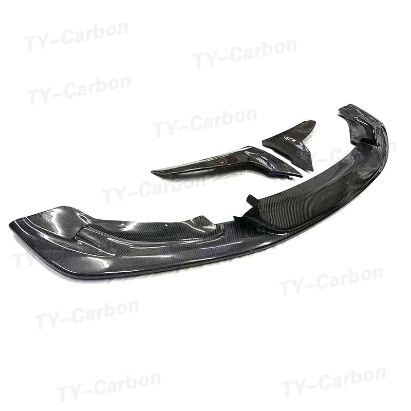 Lame Avant Carbone BMW M3 M4 F80 F82 F83 - détail du montage - Becquet Voiture