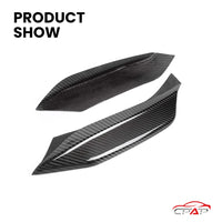 Lame Avant Carbone BMW M4 F82 M3 F80 2014-2020 - vue de profil - Becquet Voiture