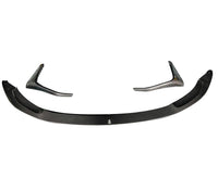 Lame Avant et Volets Fibre Carbone BMW F80 F82 - vue de face - Becquet Voiture