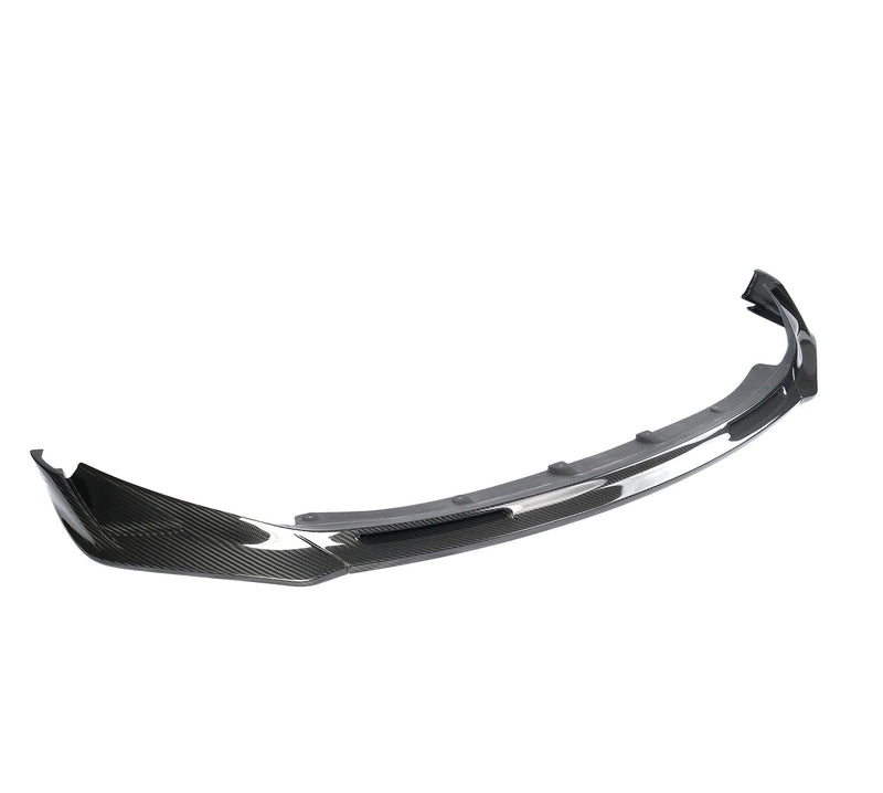 Lame Avant Fibre Carbone Style V BMW G80 G82 - vue de face - Becquet Voiture