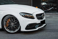 Lame avant Mercedes Classe C W205 type AMG - vue de profil - Becquet Voiture