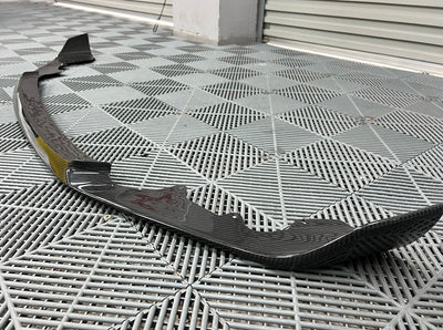 Lame Avant MP Carbone Sèche BMW M2 F87 - vue arrière - Becquet Voiture