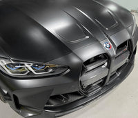 Lame Avant MP Fibre Carbone BMW G80 G81 G82 G83 - installé sur véhicule - Becquet Voiture