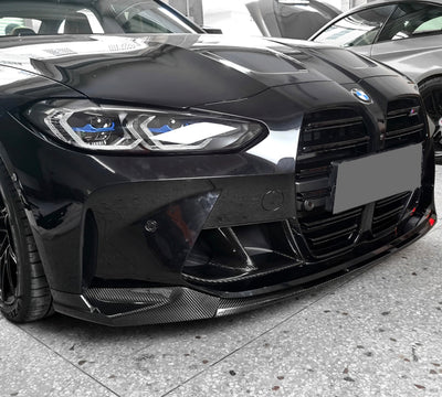 Lame Avant MP Fibre Carbone BMW G80 G81 G82 G83 - vue arrière - Becquet Voiture