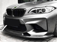 Lame Avant MTC Fibre Carbone BMW M2 F87 - installé sur véhicule - Becquet Voiture