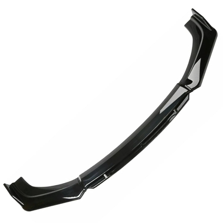 Lame Avant Pare-Choc VW Polo 6R 6C 2011-2020 Noir Carbone - vue de face - Becquet Voiture